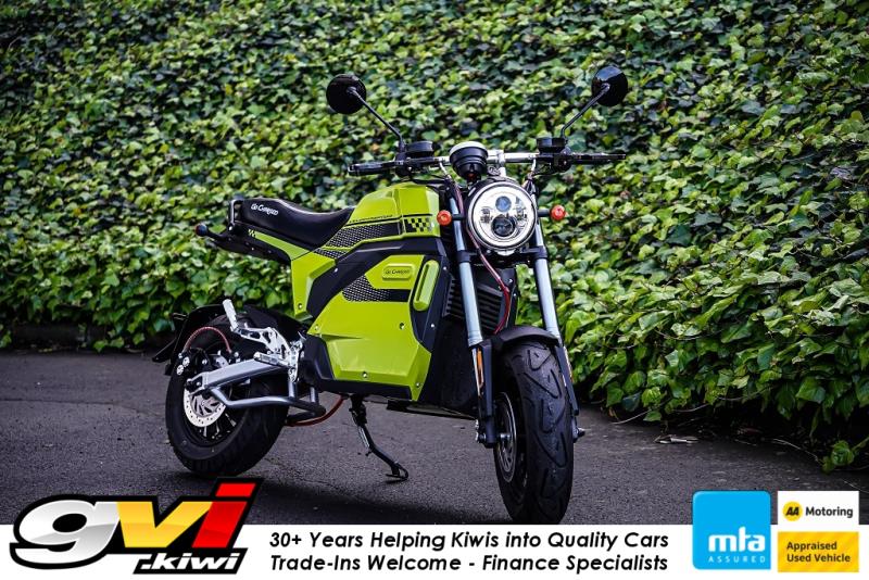 Cars & Vehicles  Motorbikes : 2023 Go Charged Velociraptor Café Racer 100% Electric