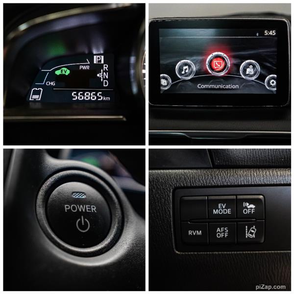 2015 Mazda Axela Hybrid Ltd. HV Leather / Cruise / 57kms / EV Mode image 15