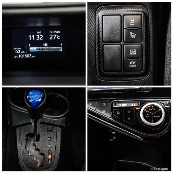 2018 Toyota Aqua S Hybrid / Prius C New Shape / EV Mode / BLK Trim image 14