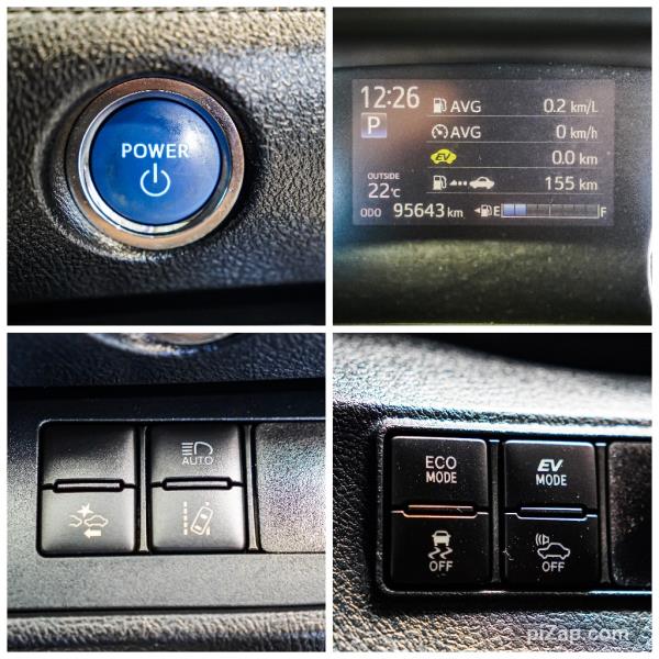 2016 Toyota Sienta Hybrid G 7 Seater LDW & FCM / BLK Trim / Rev Cam image 15