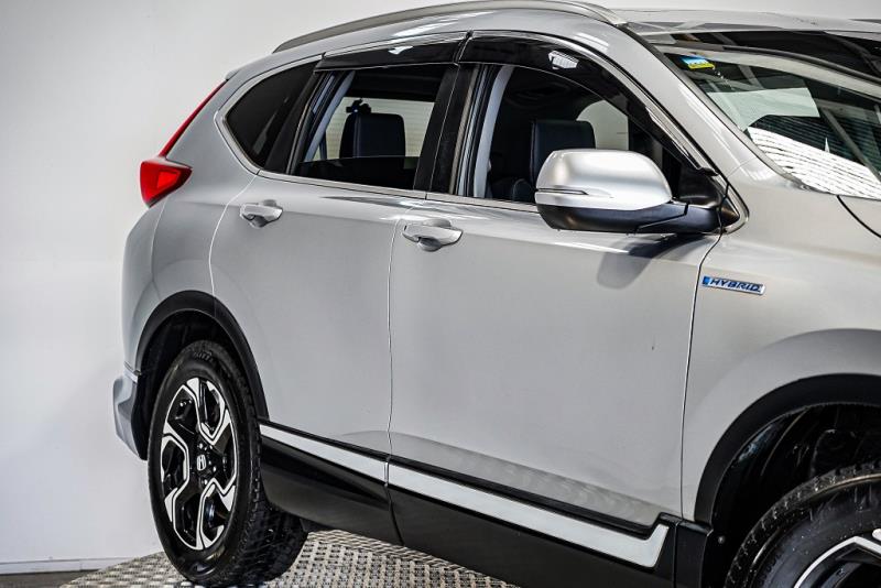 2019 Honda CR-V Hybrid 4WD Leather / Sunroof / Cruise / Aero Kit image 4