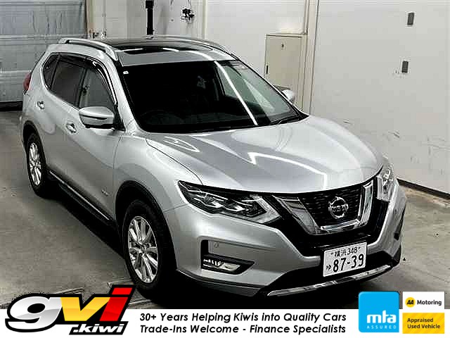 Cars & Vehicles  Cars : 2018 Nissan X-Trail Hybrid 4WD 8kms / Glass Roof / Pro Pilot / 360 View Cam / Leather