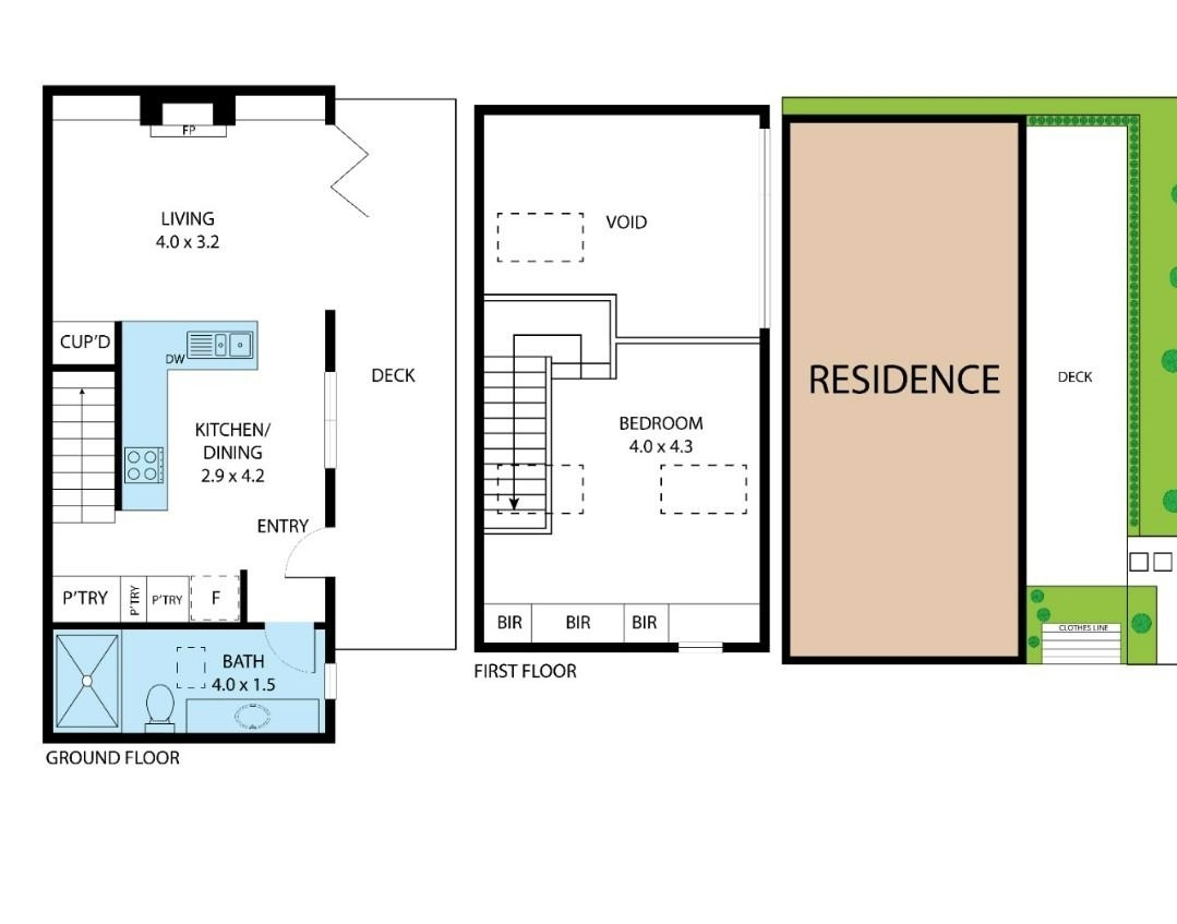 The perfect one bedroom house image 15