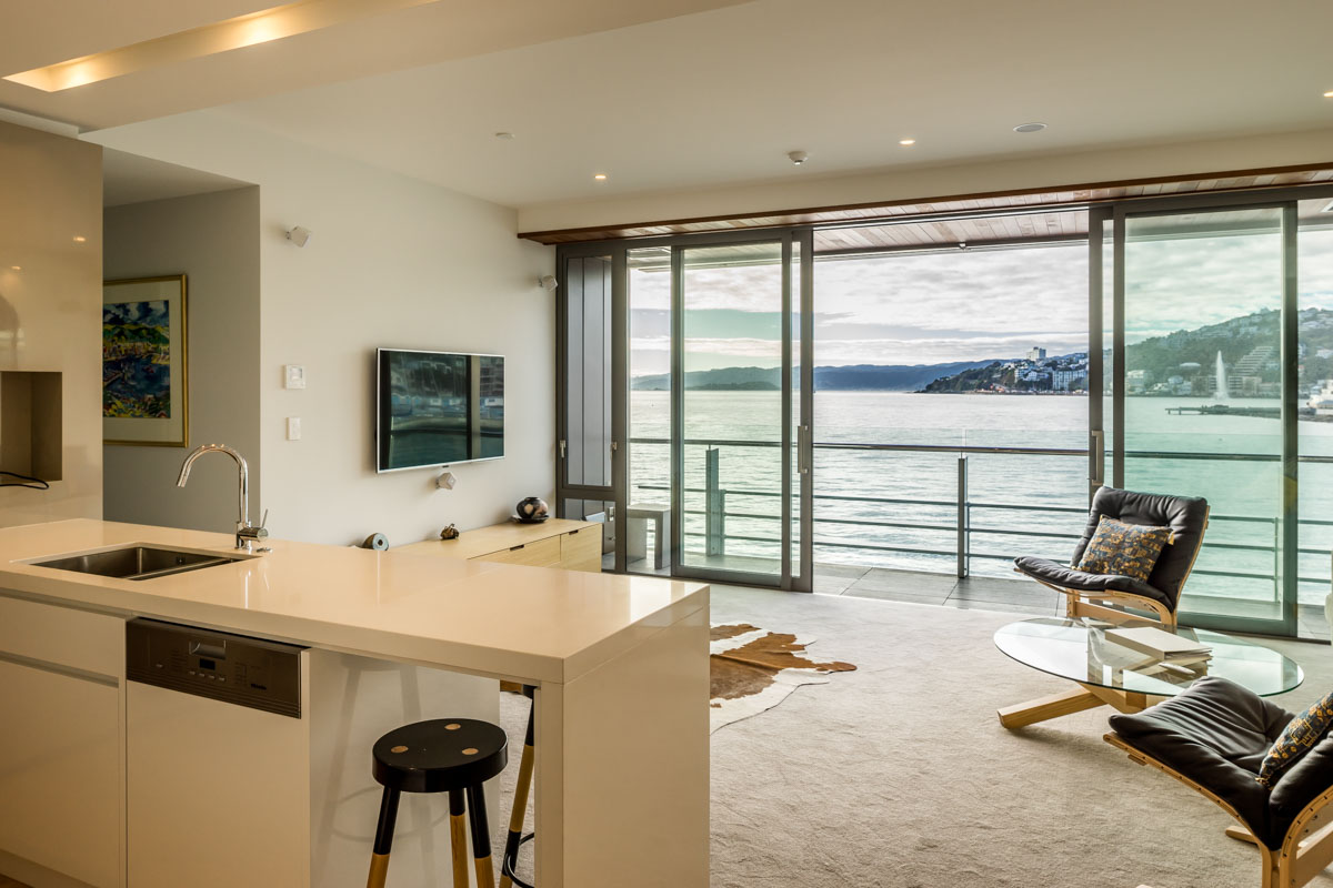 Real Estate For Rent Houses & Apartments : ORIENTAL BAY - Clyde Quay Wharf - Stunning Apartment, Wellington
